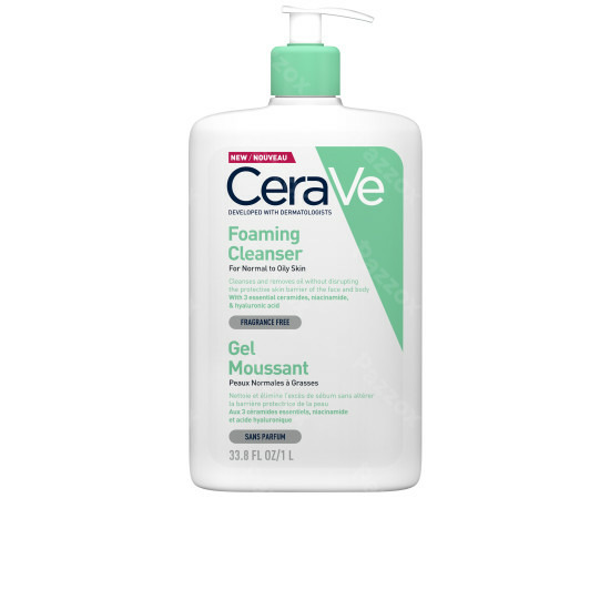 CeraVe Schuimende Reinigingsgel Normale tot Vette Huid 1000ml
