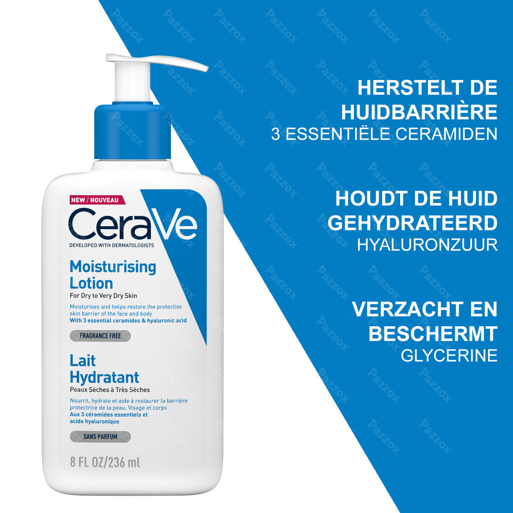 CeraVe Hydraterende Melk Normale tot Droge Huid 236ml