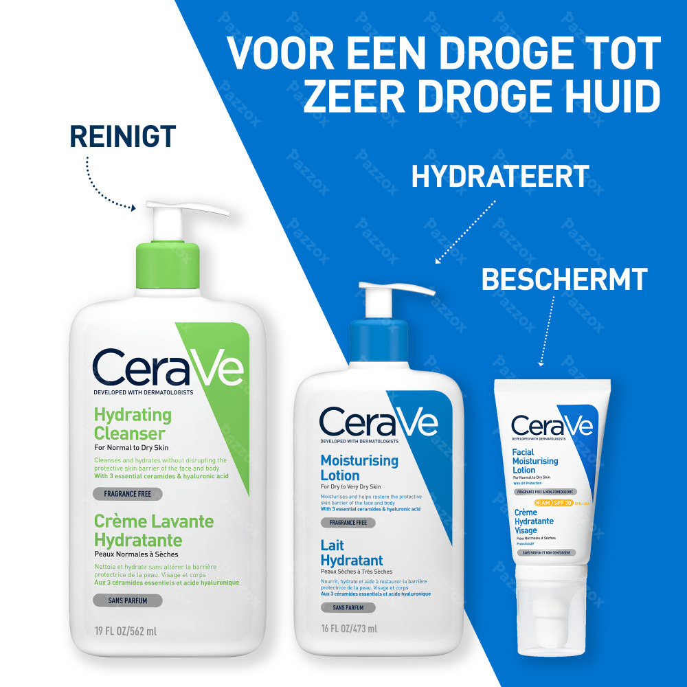 CeraVe Hydraterende Melk Normale tot Droge Huid 236ml