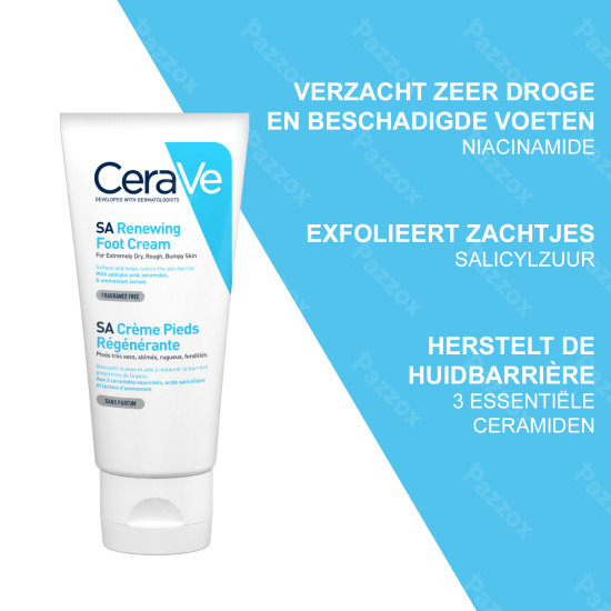 CeraVe Sa Creme Voet Herstellend 88ml
