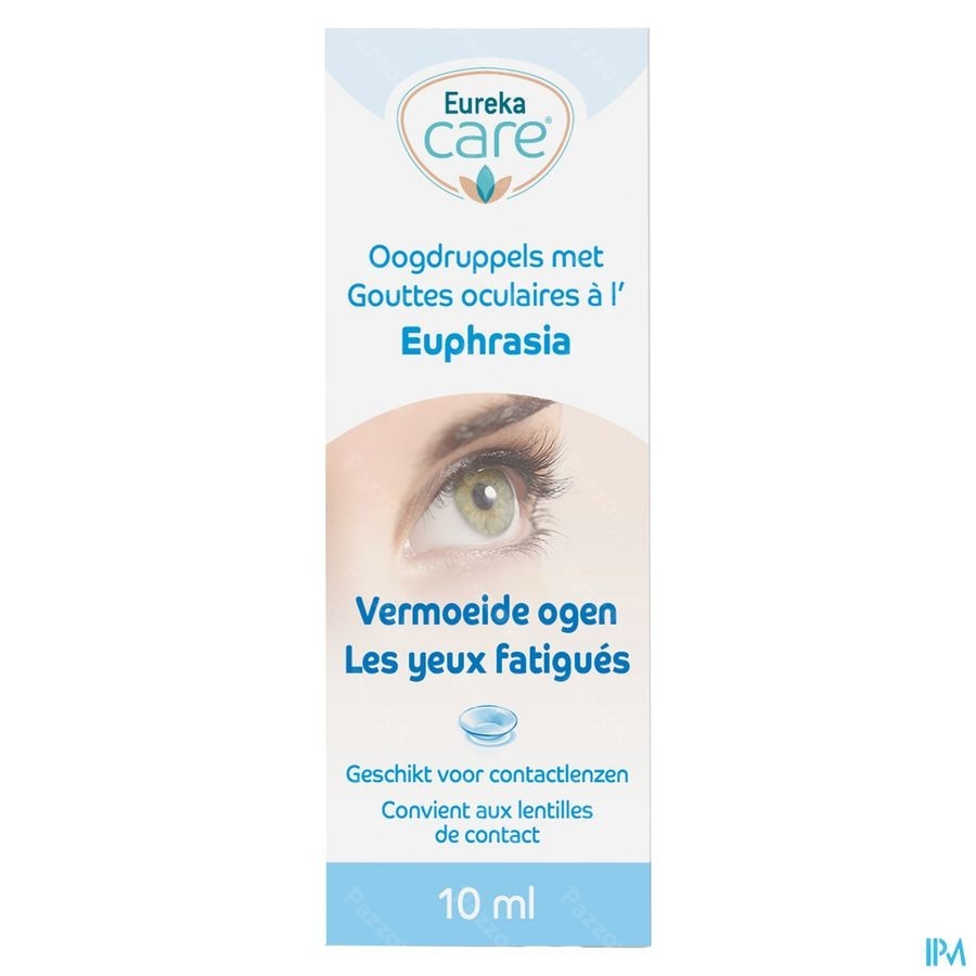 Eureka Care Oogdruppels Vermoeide Ogen Euphrasia 10ml