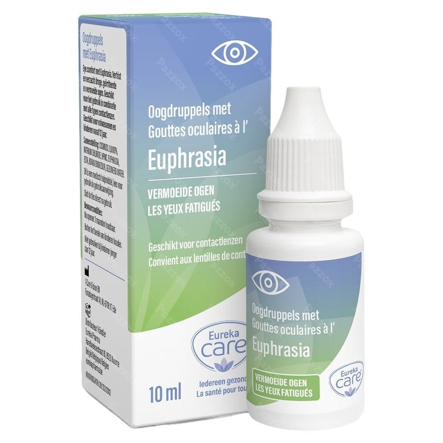 Eureka Care Oogdruppels Vermoeide Ogen Euphrasia 10ml