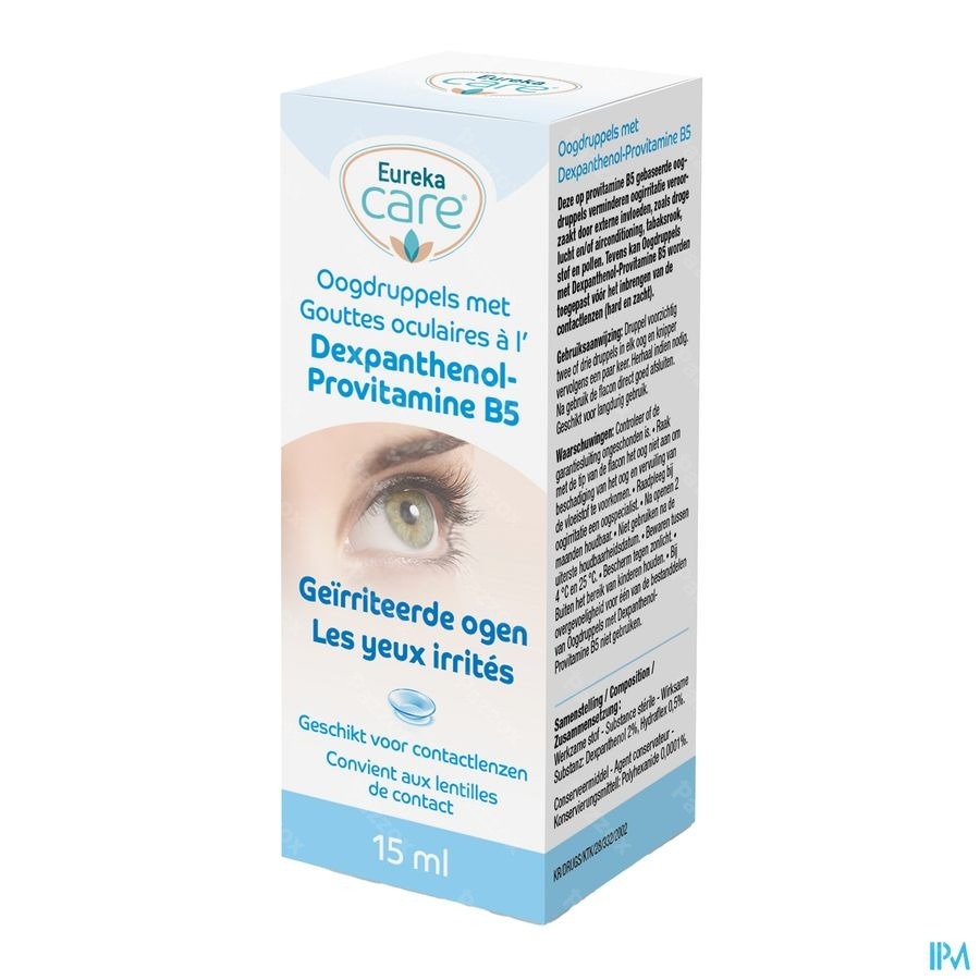 Eureka Care Oogdruppels Droge Geïrriteerde Ogen 15ml