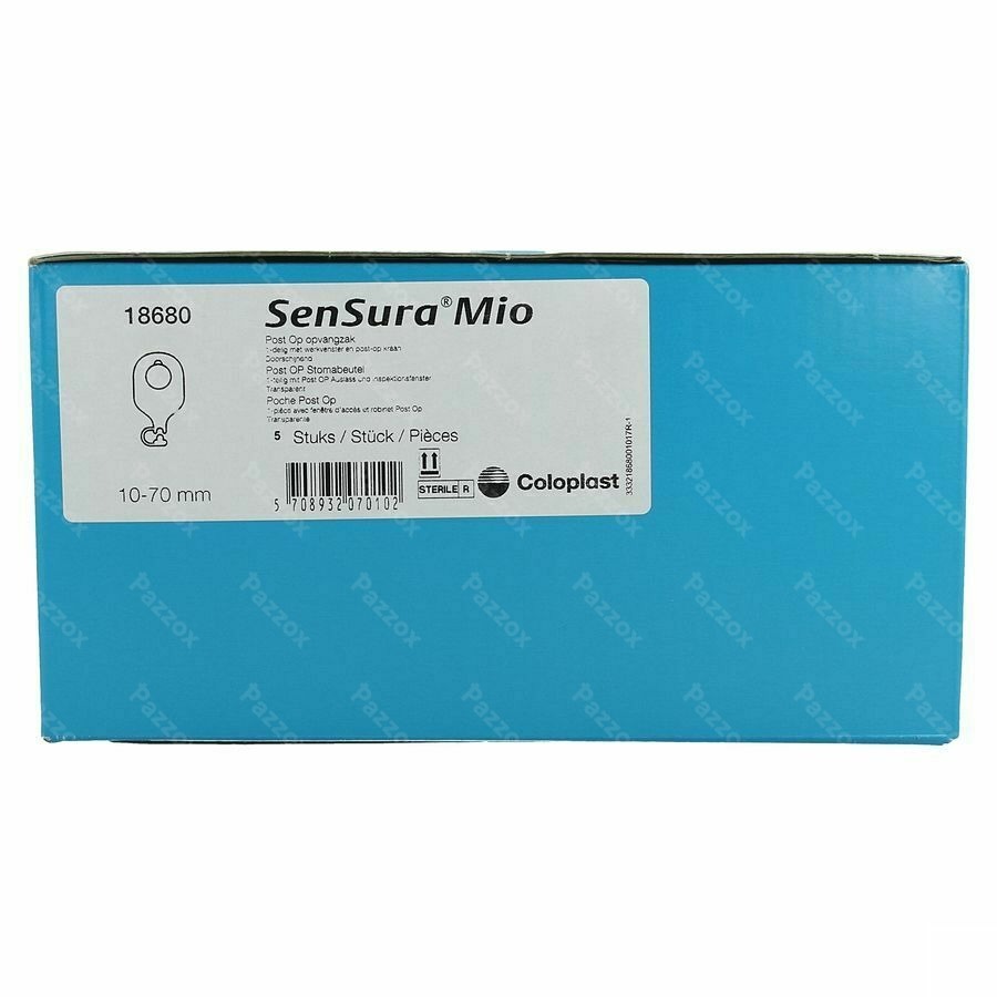 Sensura Mio Post-op 1d Ster O/z 10- 70mm 5 18680
