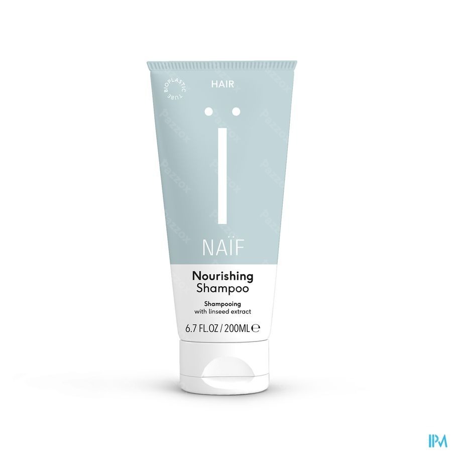 Naïf Verzorgende Shampoo Met Lijnzaad Extract 200ml