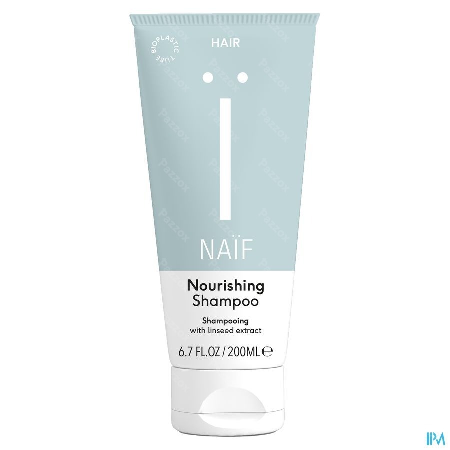 Naïf Verzorgende Shampoo Met Lijnzaad Extract 200ml