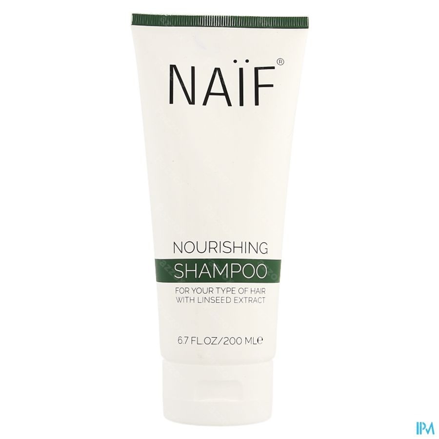 Naïf Verzorgende Shampoo Met Lijnzaad Extract 200ml