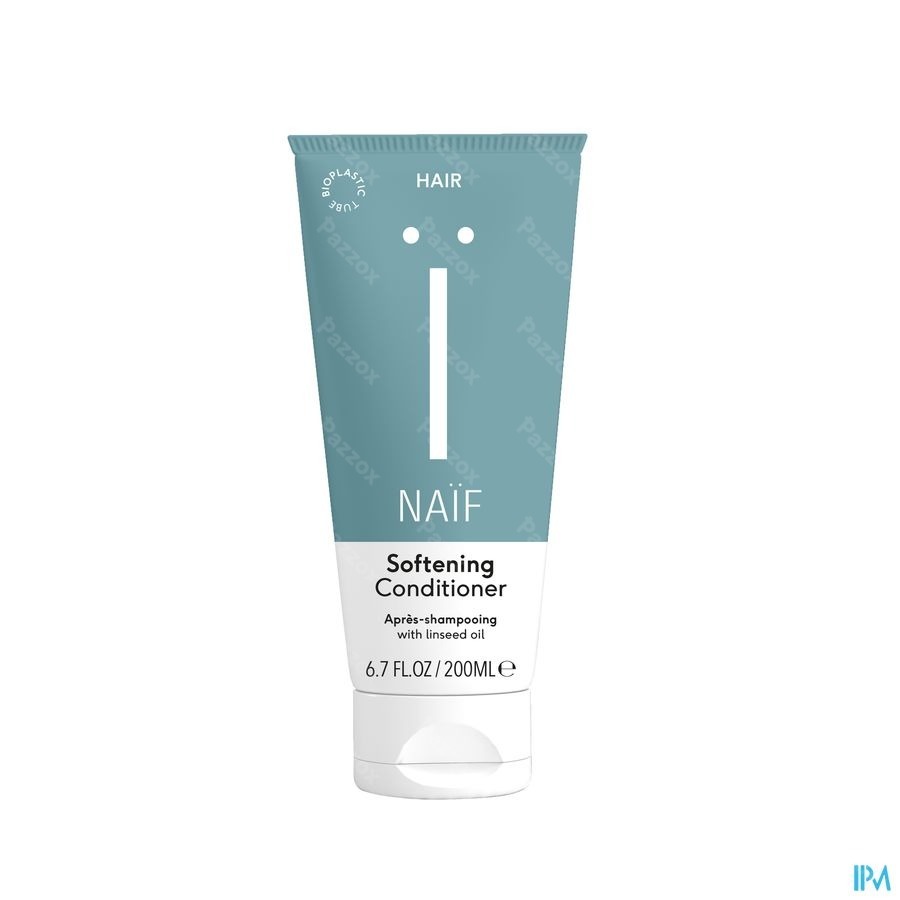 Naïf Verzachtende Conditioner met Lijnzaadolie 200ml