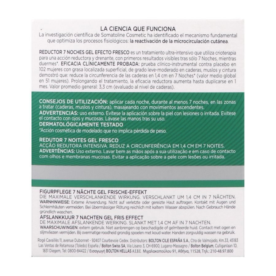 Somatoline Cosm. Afslank. 7 Nachten Gel 400ml