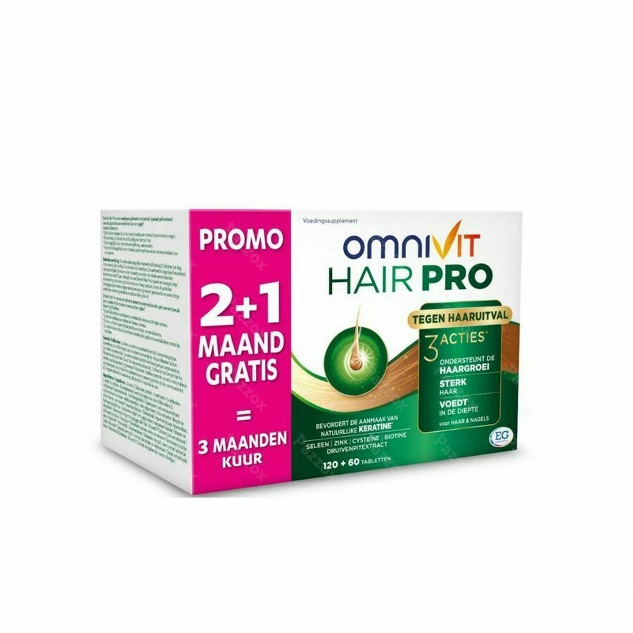 Omnivit Hair Pro Nutri-Repair 180 tabletten