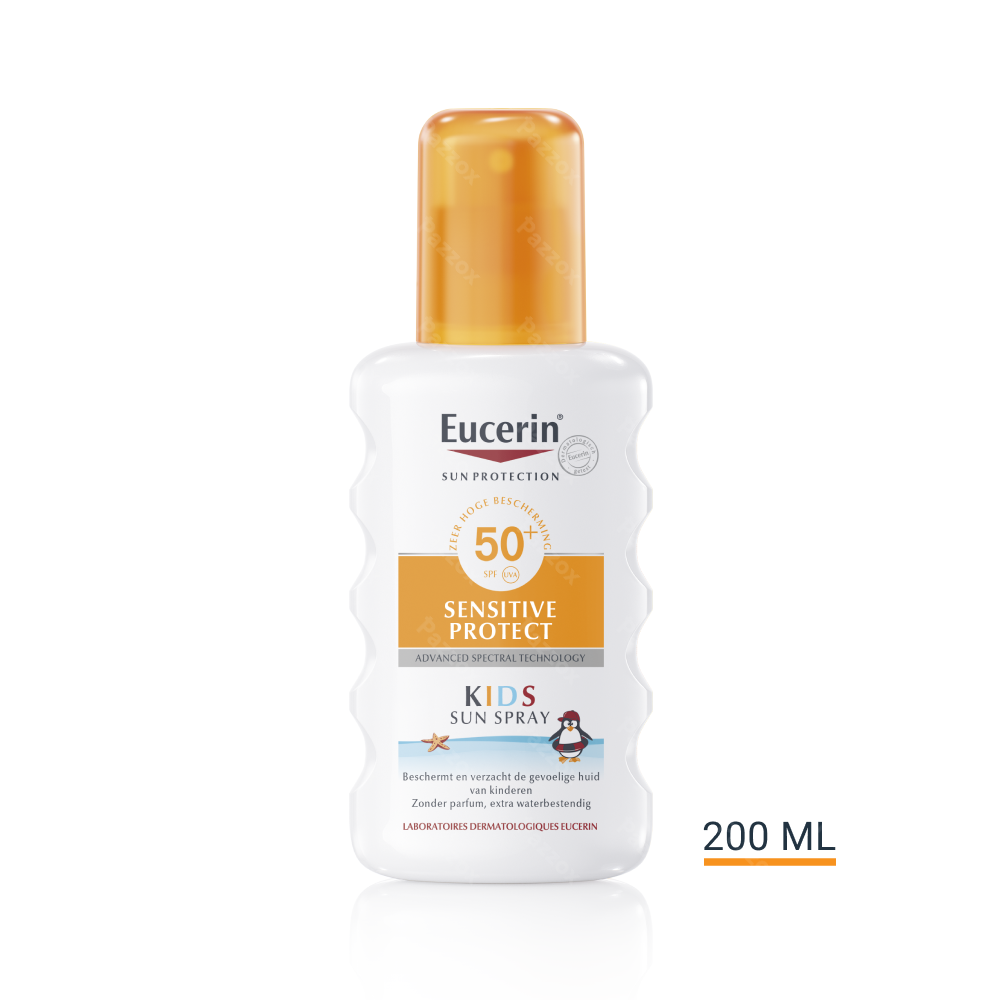 Eucerin Sun Protection Sensitive Kids Sun Spray Waterbestendig SPF 50+ 200ml