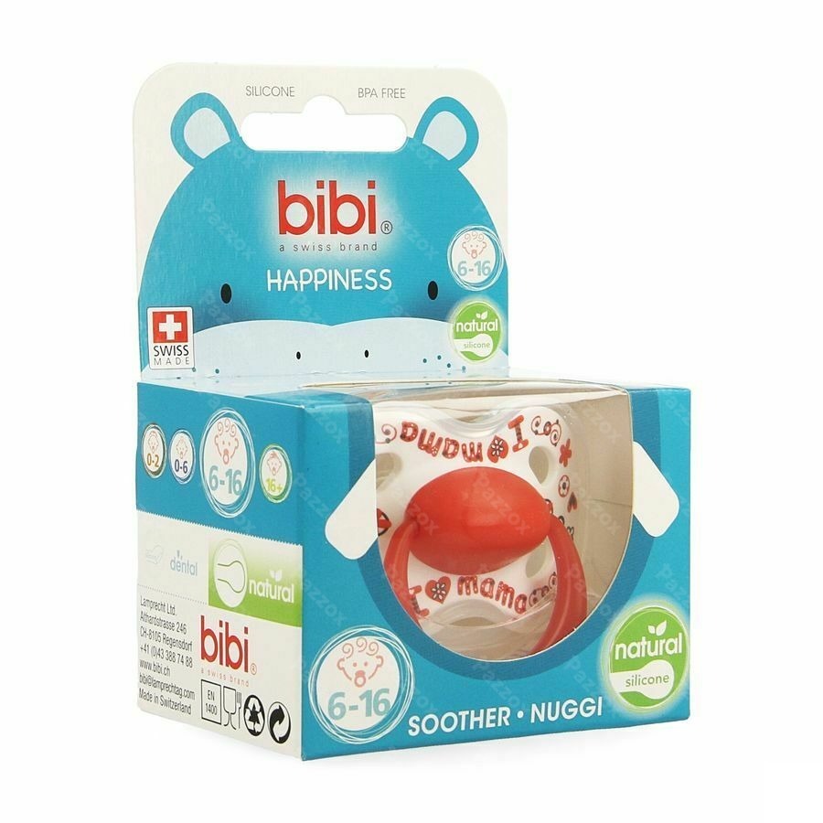 Bibi Fopspeen Hp Natural Love Mama/papa Best