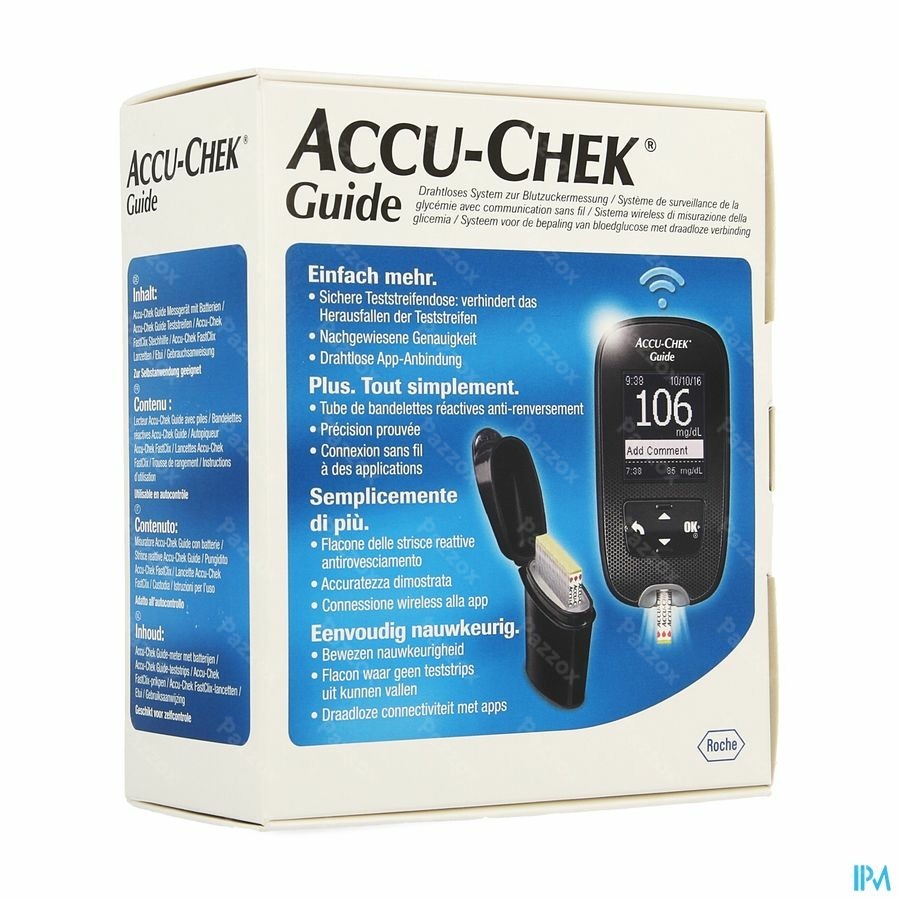 Accu Chek Guide Draadloze Bloedglucosemeter Kit
