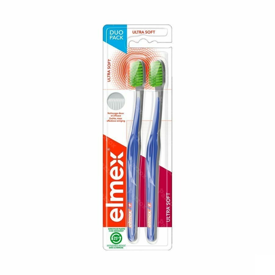 Elmex Tandenborstel Ultra Soft duo