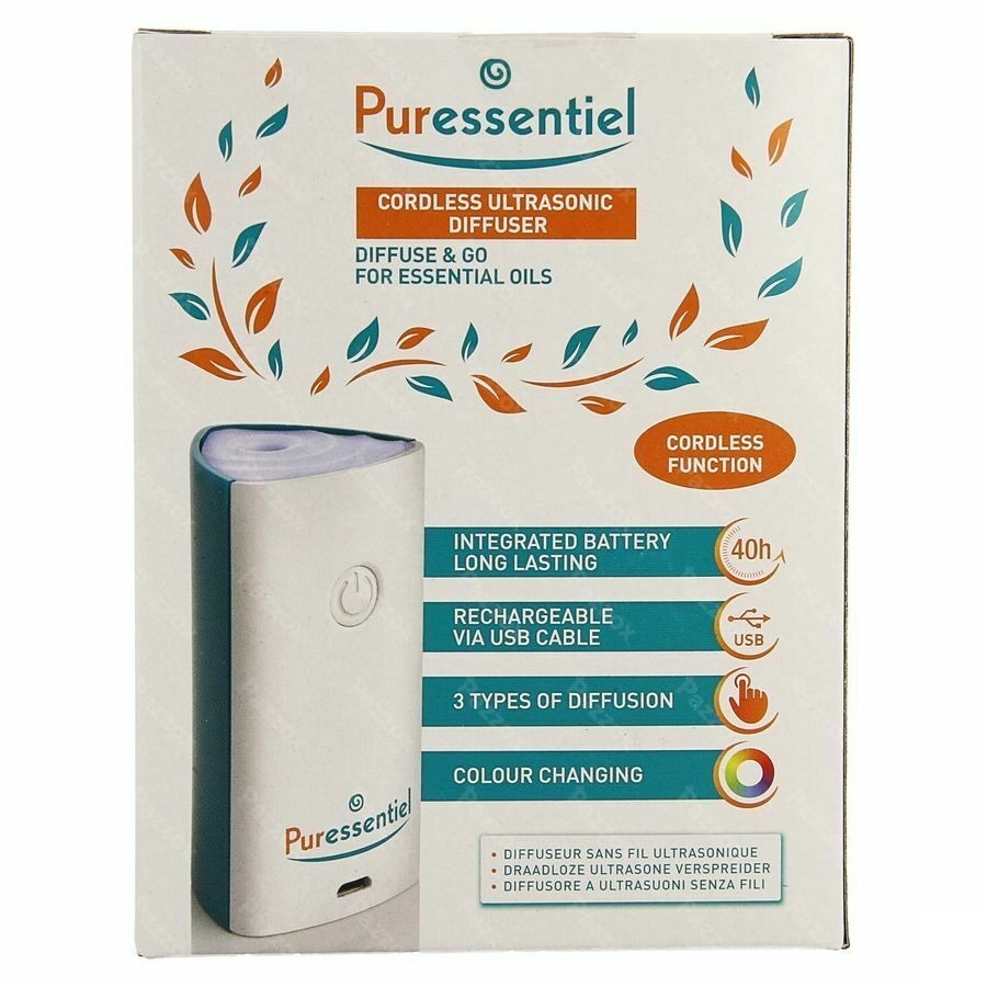 Puressentiel Verspreider Ultrasoon Diffuse&go