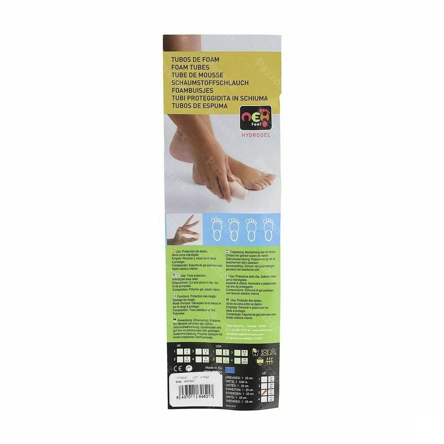 Neh Foambuisjes Diam. 2,5cm Lang 24,5cm