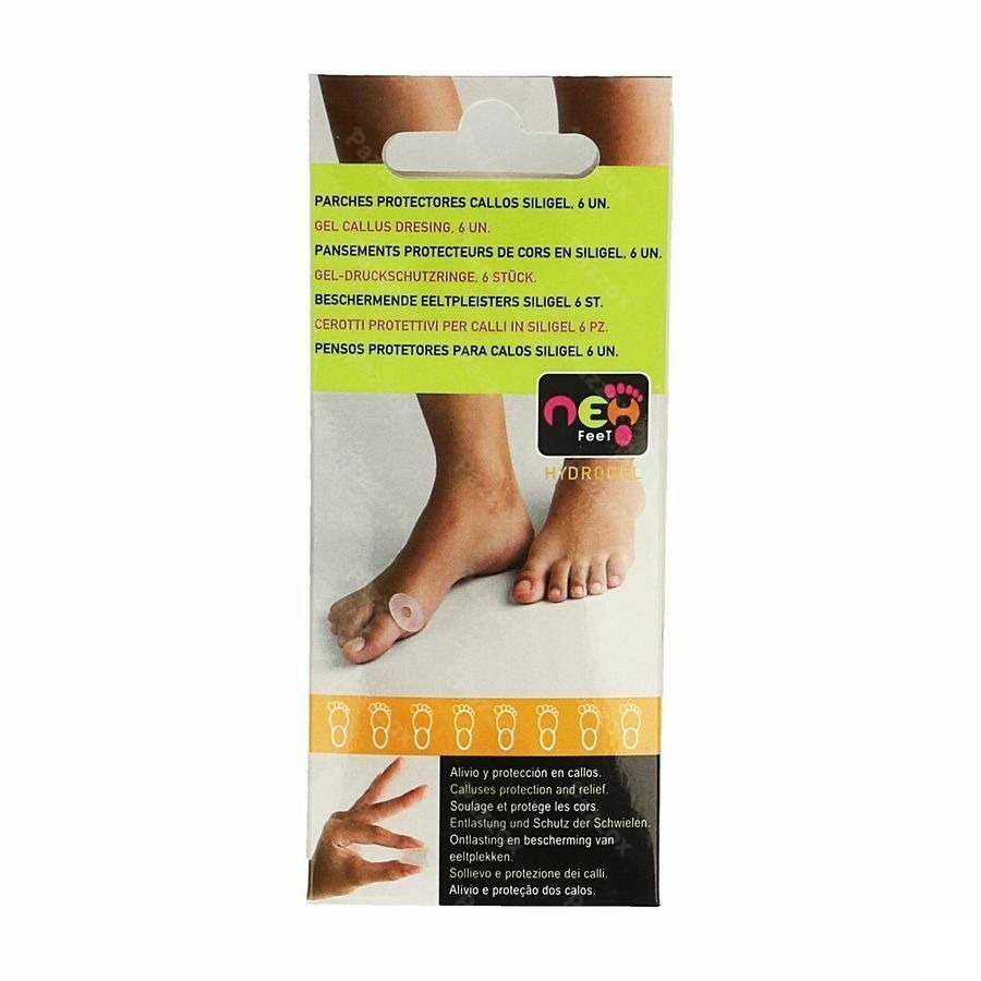 Neh Beschermende Eeltpleisters Siligel One Size 6