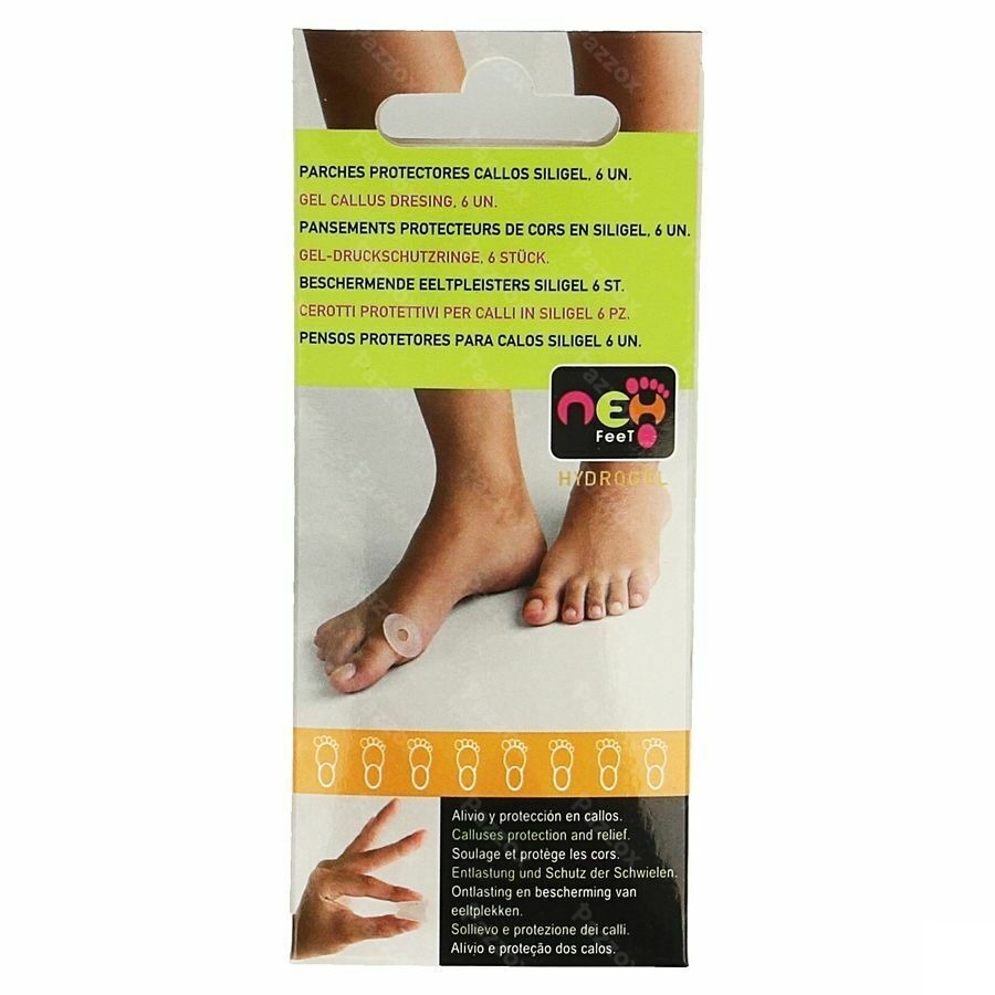 Neh Beschermende Eeltpleisters Siligel One Size 6