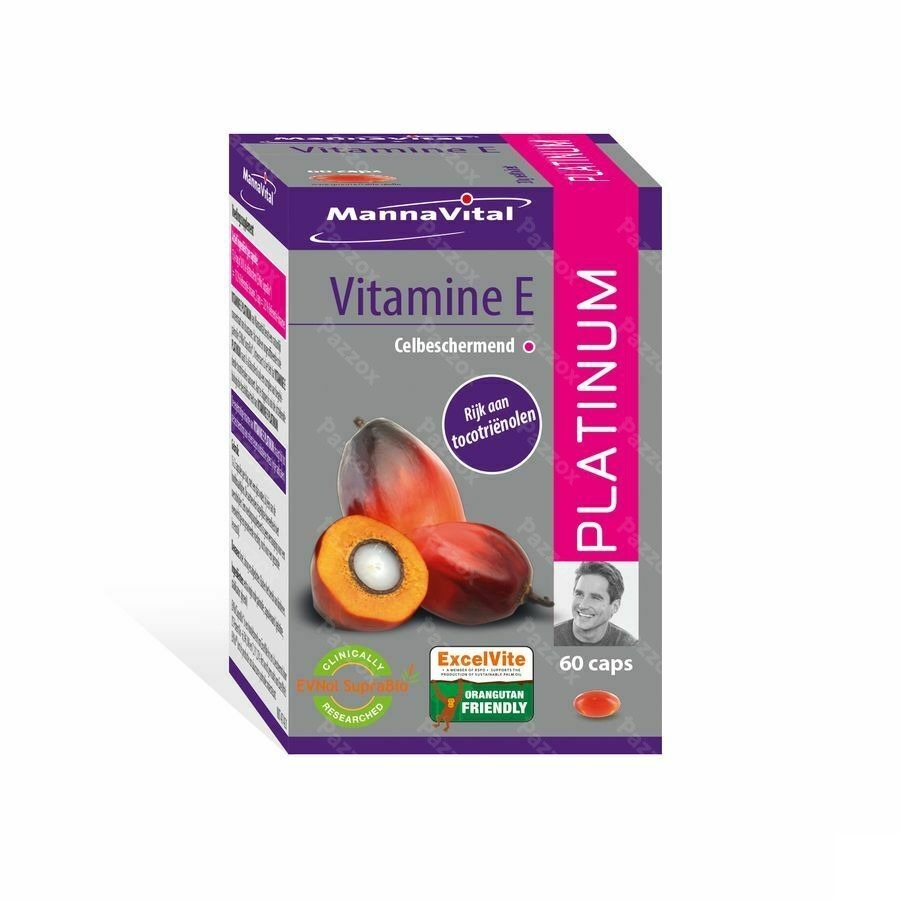 Mannavital Vitamine E 60 Capsules