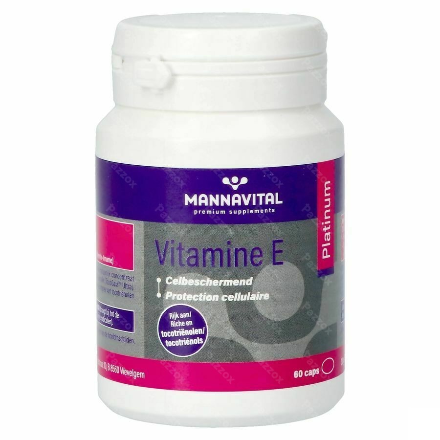 Mannavital Vitamine E 60 Capsules