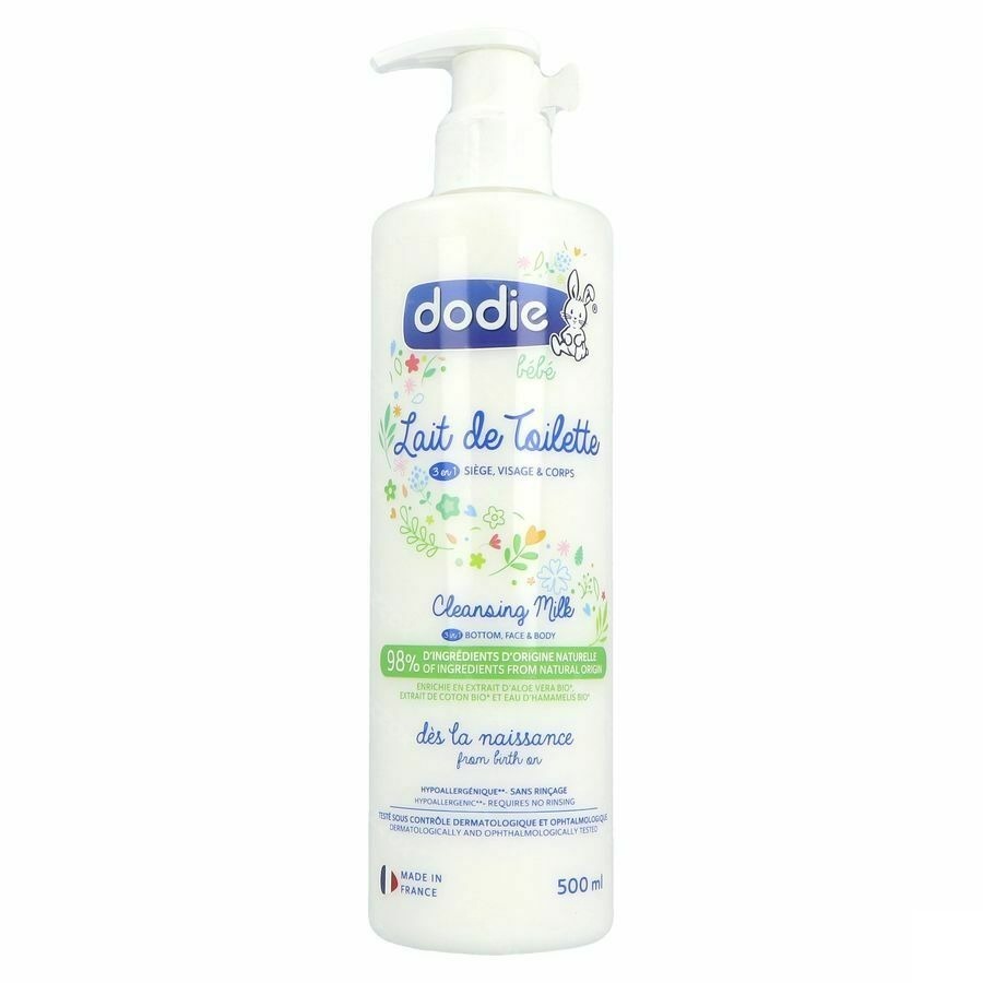 Dodie Reinigingsmelk 3in1 500ml