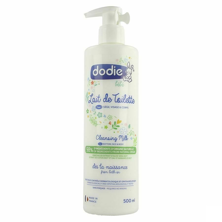 Dodie Reinigingsmelk 3in1 500ml