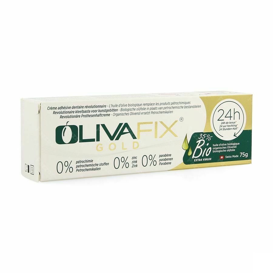 Olivafix Hechtcreme Kunstgebit Tube 75g