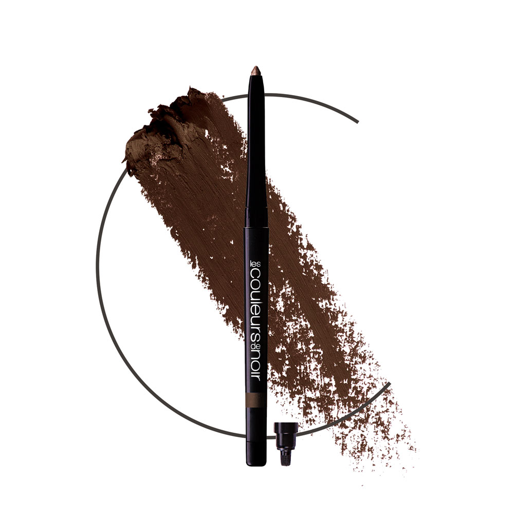 Couleurs De Noir Stylo Wenkbrauwen 02 Brunette/Zwart afbeelding 1