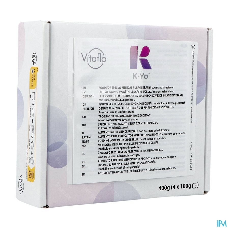 K.yo Pudding Chocolade 4x100g
