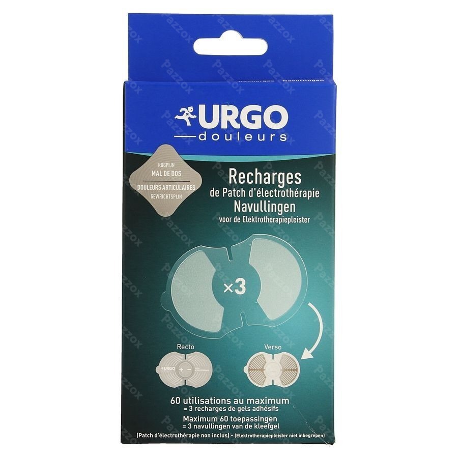 Urgo Pleister Elektrotherapie Navulling 3