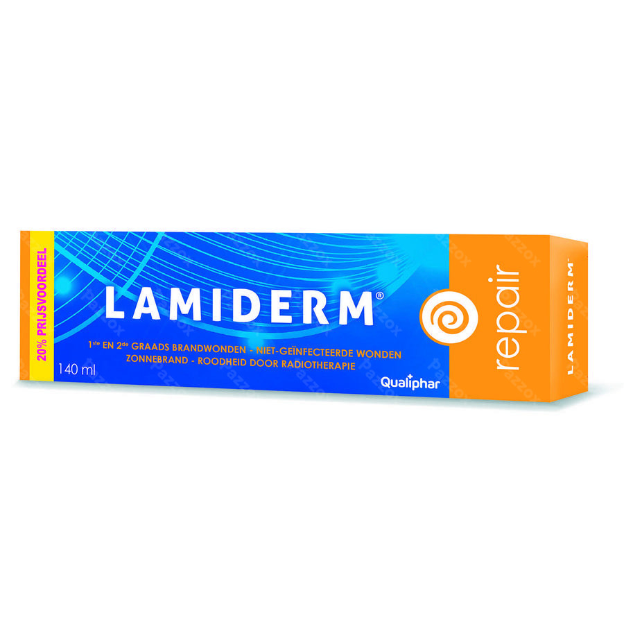Lamiderm Repair Wondemulsie bij Brandwonden 140ml