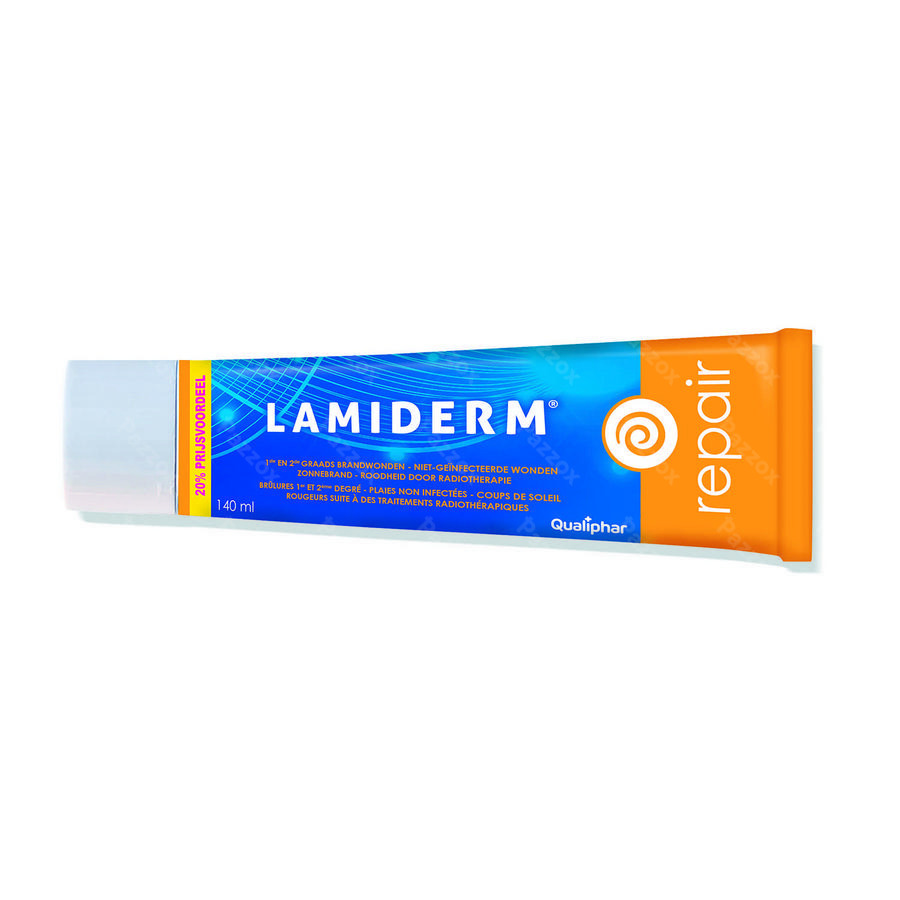 Lamiderm Repair Wondemulsie bij Brandwonden 140ml