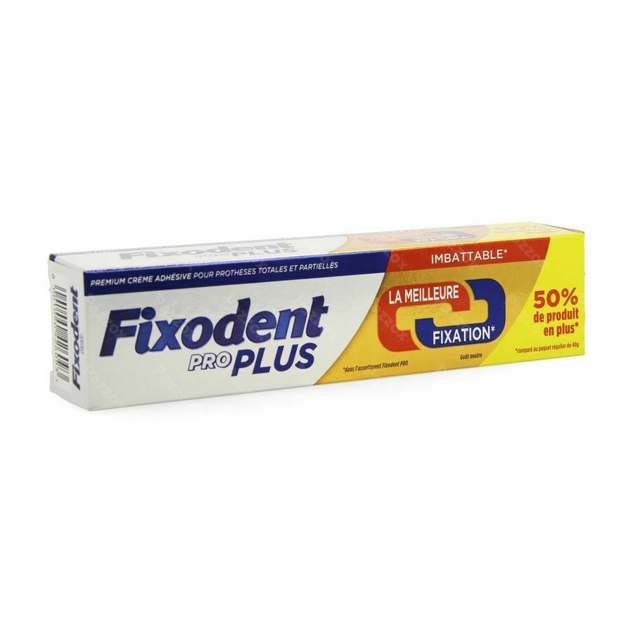 Fixodent Pro Plus Duo Action Kleefpasta 60g