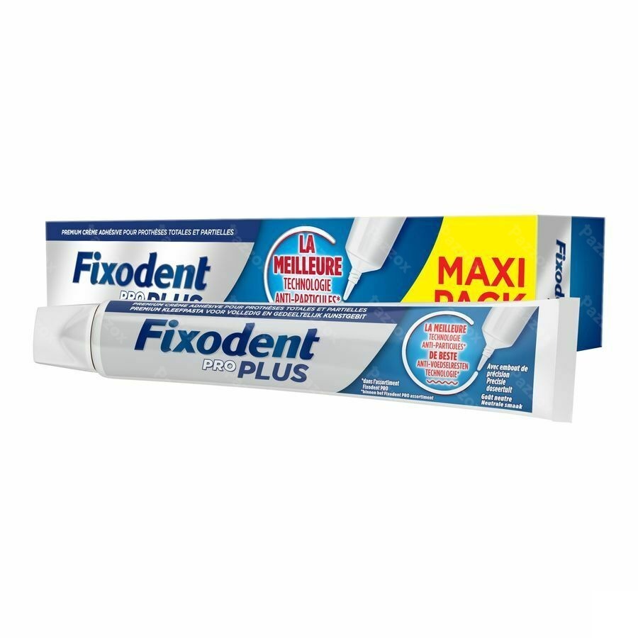 Fixodent Pro Plus A/voedselresten Kleefpasta 57g