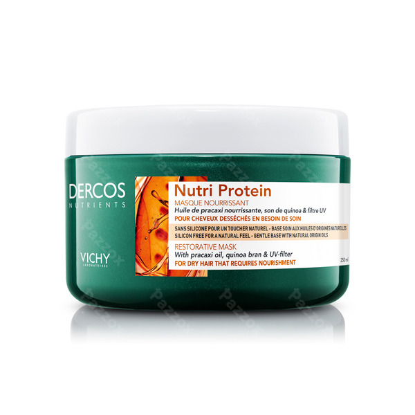 Vichy Dercos Nutri Protein Herstellend Masker Droog Haar 250ml