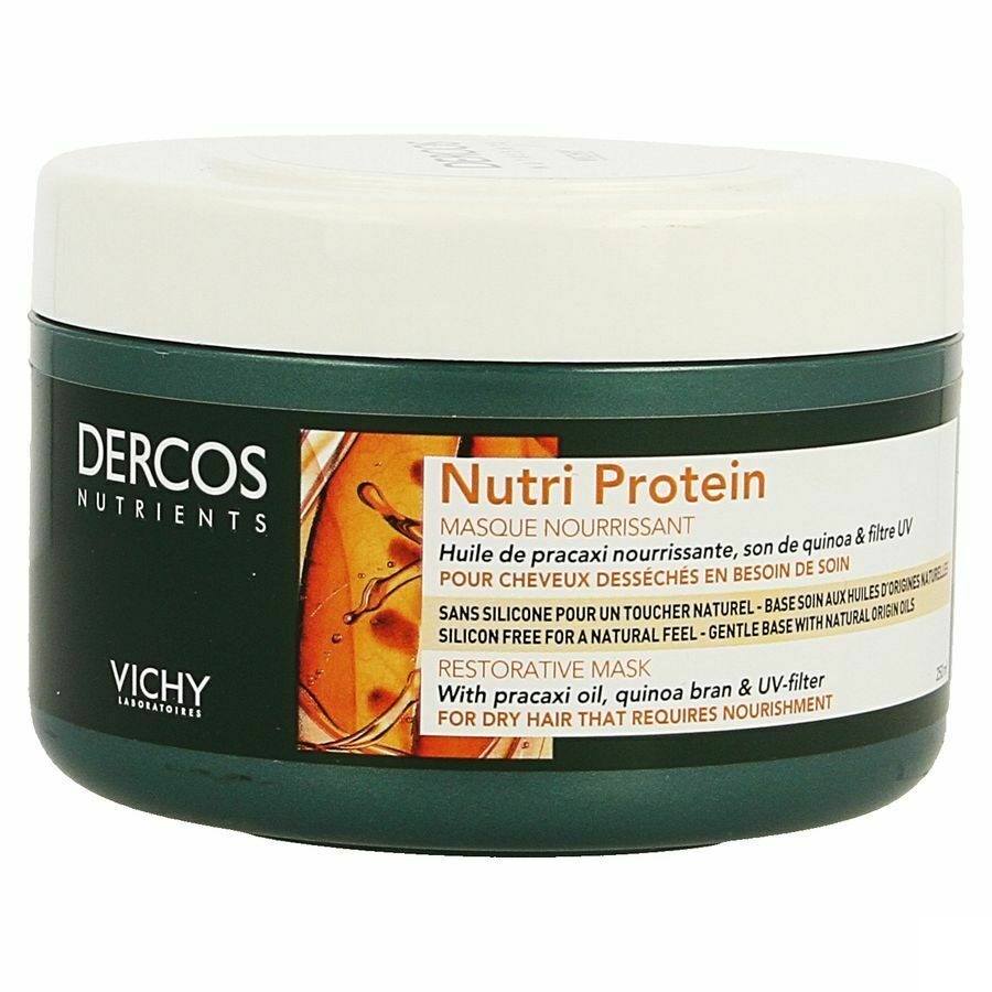 Vichy Dercos Nutri Protein Herstellend Masker Droog Haar 250ml