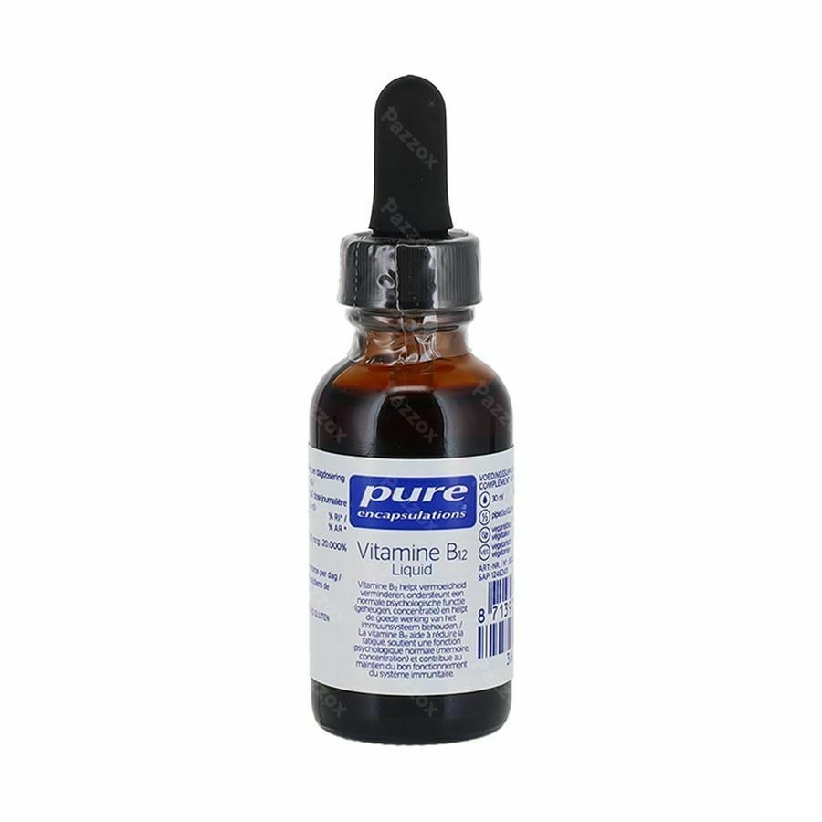 Pure Encapsulations Vitamine B12 Liquid 30ml