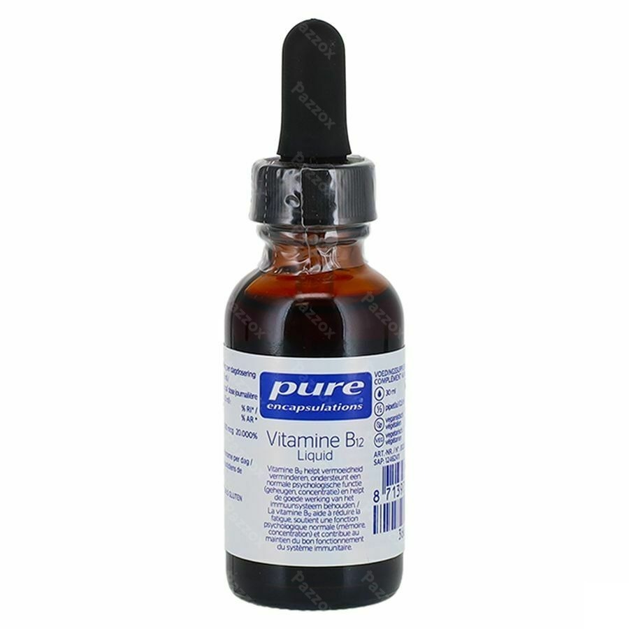 Pure Encapsulations Vitamine B12 Liquid 30ml