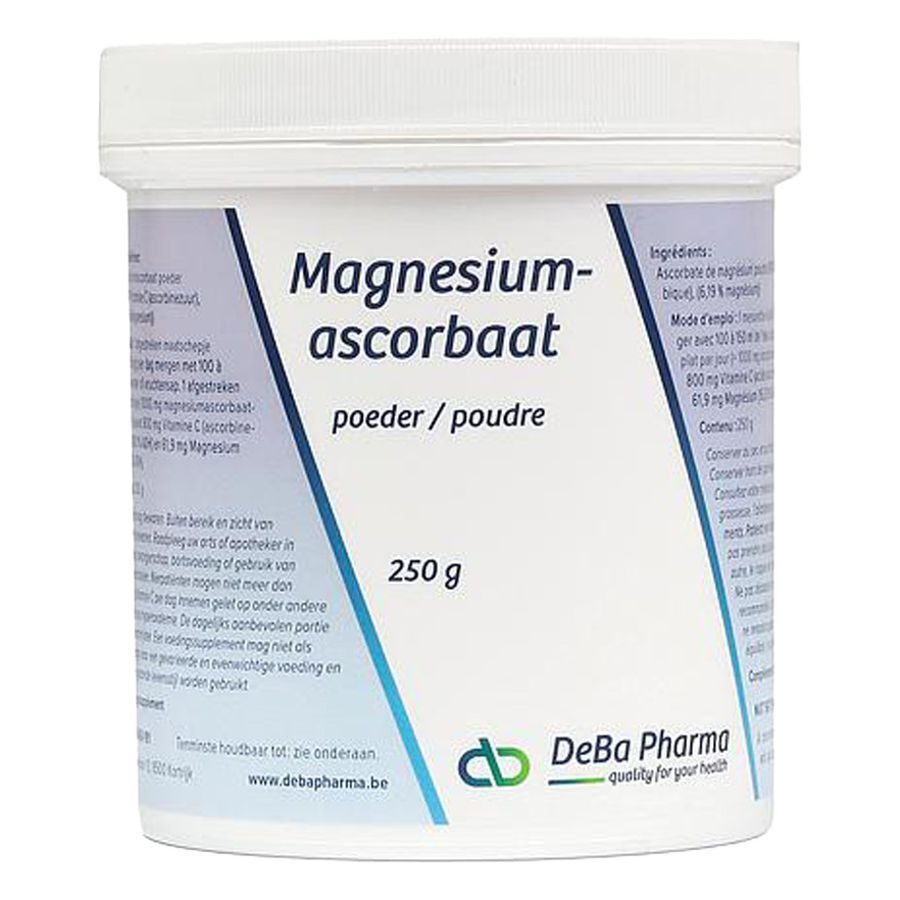 Magnesiumascorbaat Pdr 250g Deba