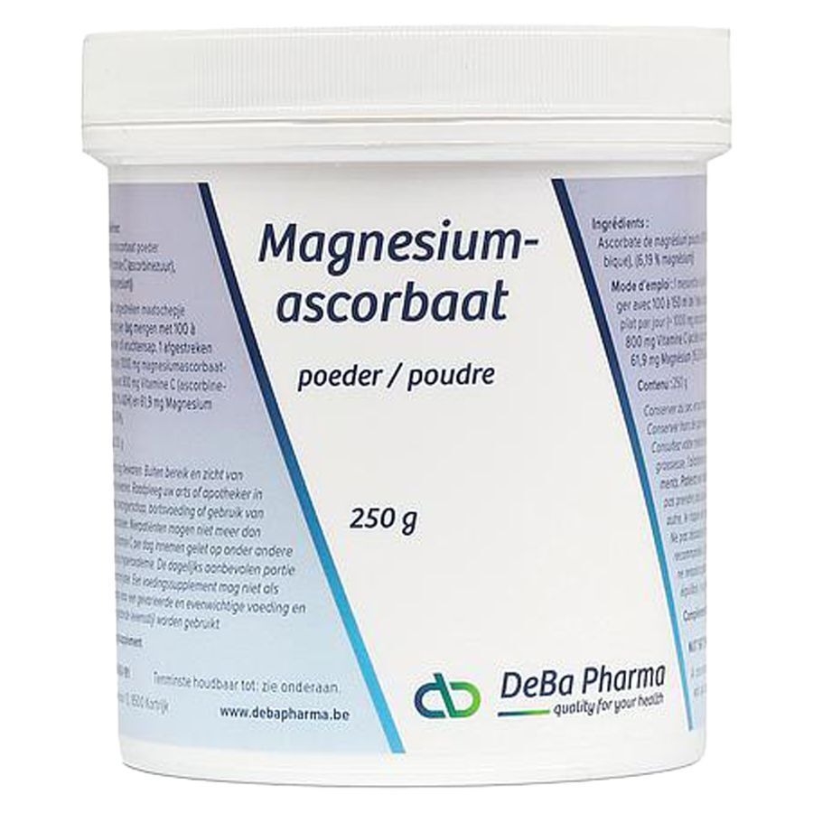 Magnesiumascorbaat Pdr 250g Deba