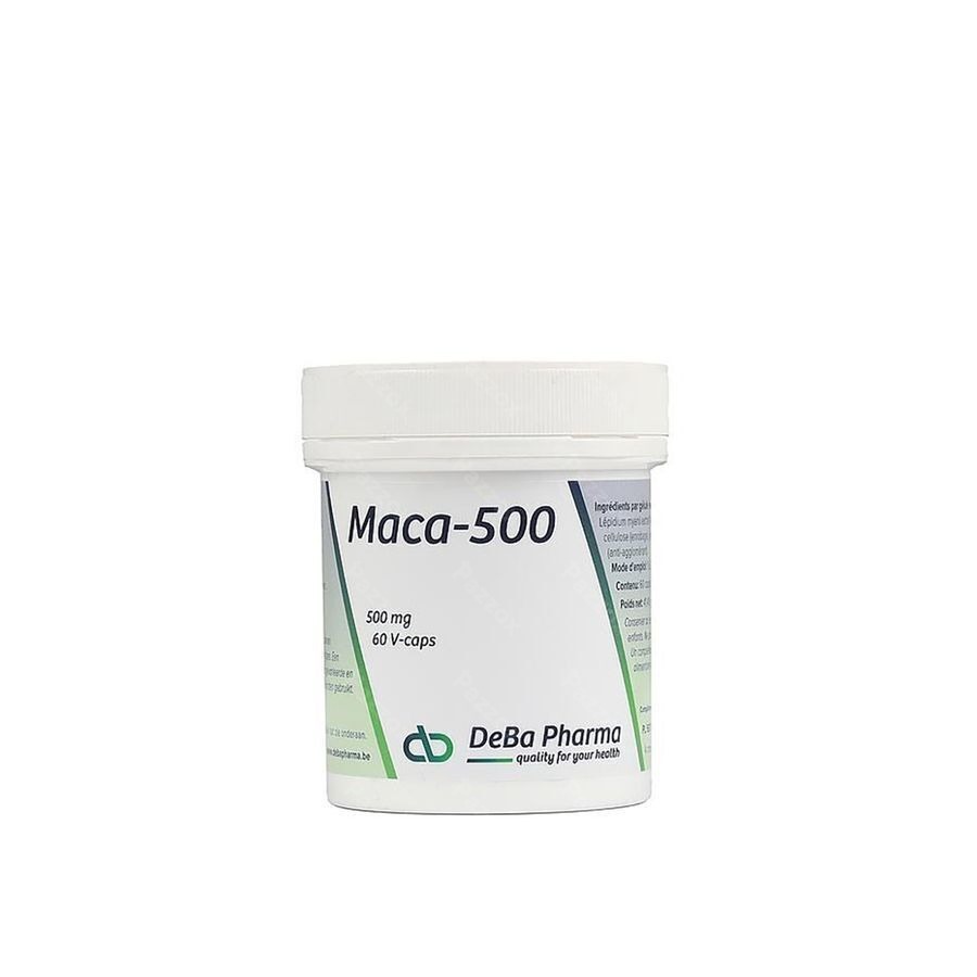 DeBa Pharma Maca-500 60 Capsules