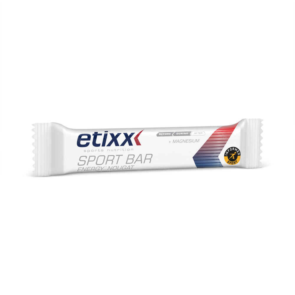 Etixx Energy Sport Bar Nougat 12x40g