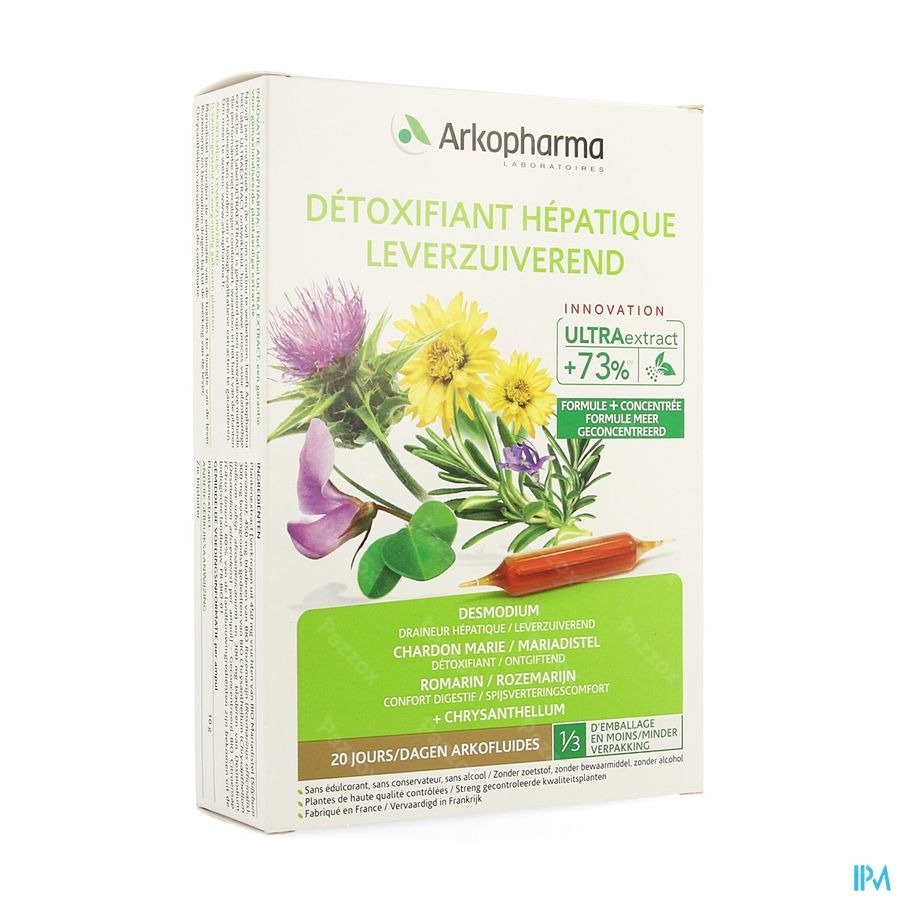 Arkofluide Leverzuiverend Amp 20x10ml