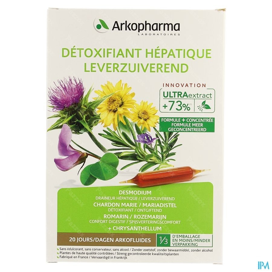 Arkofluide Leverzuiverend Amp 20x10ml