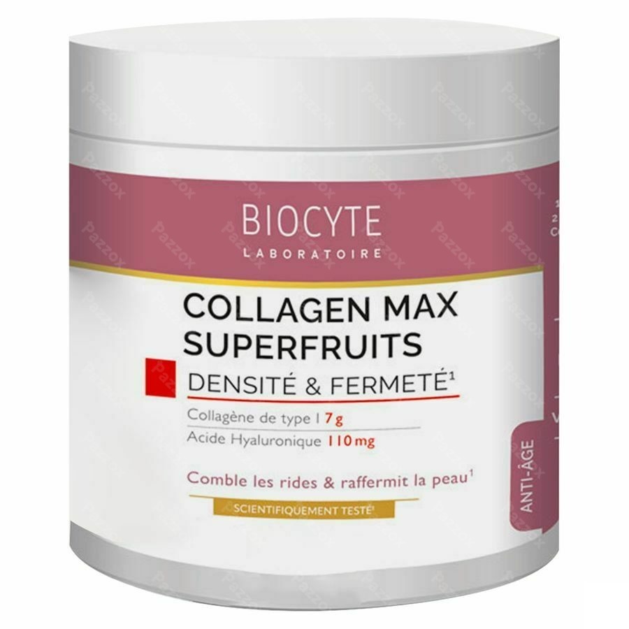 Biocyte Collagen Max Superfruits Poeder 260gr