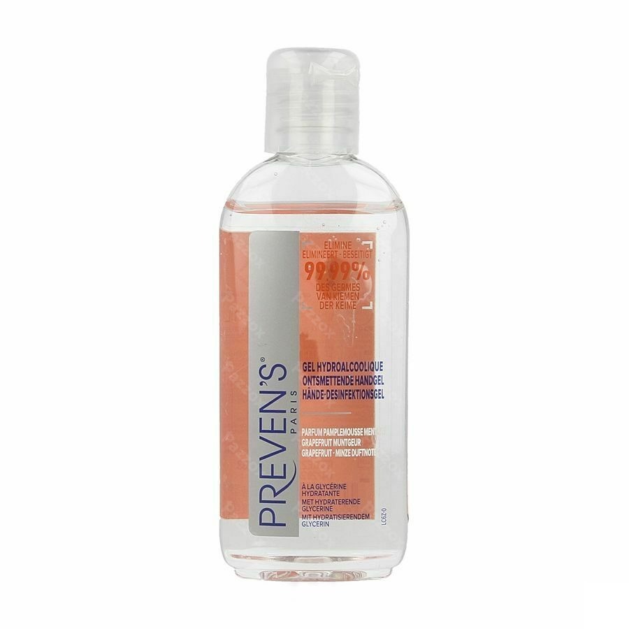 Preven's Handgel Hydroalcohol.grapefr. Munt 100ml