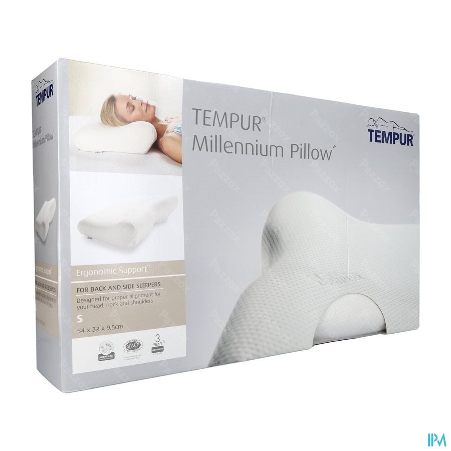 Tempur Millennium Hoofdkussen S 54x32x9,5/5cm