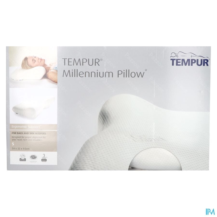 Tempur Millennium Hoofdkussen S 54x32x9,5/5cm