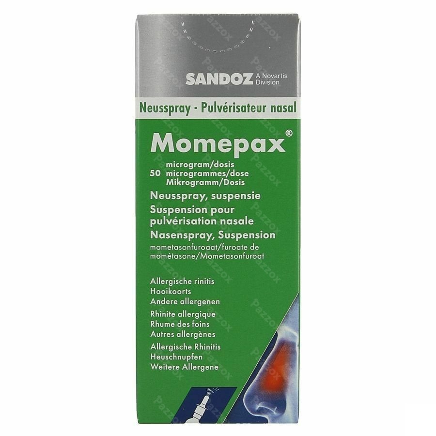 Momepax Neusspray 140 dosissen
