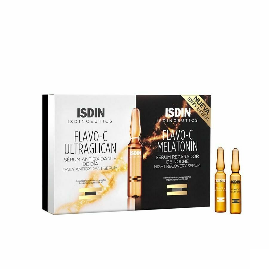 Isdinceutics Flavo-c Melat.+ultraglican Amp 10+10